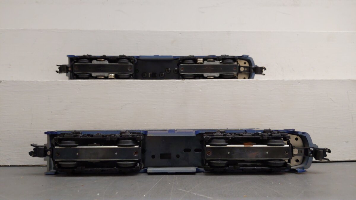 American Flyer 4-8153 S Baltimore & Ohio Historic American Diesel Locomotive Set EX/Box