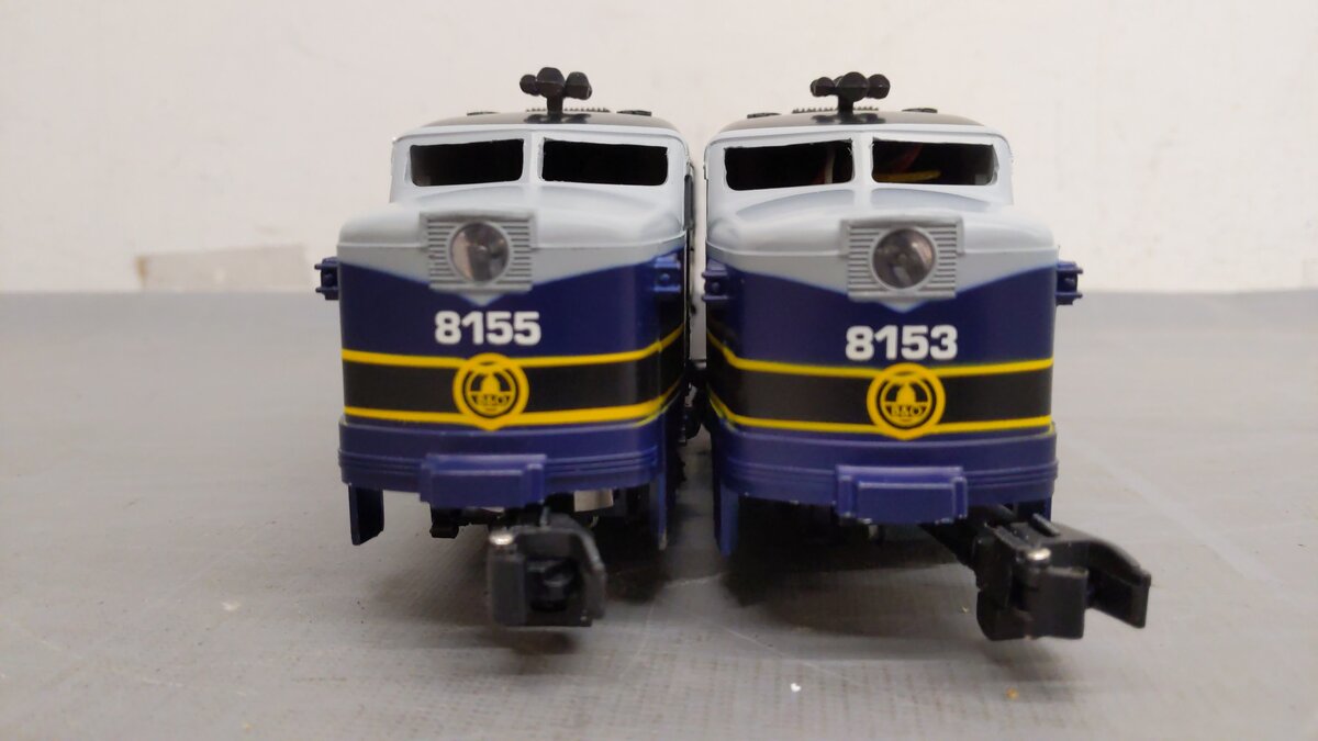 American Flyer 4-8153 S Baltimore & Ohio Historic American Diesel Locomotive Set EX/Box