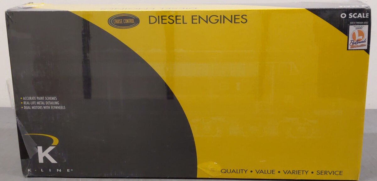 K-Line K28882 O Southern Pacific E9 AA Diesel Locomotive Set w/TMCC #6053/6054 MT/Box