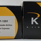 K-Line k613-1251A C&O Classic 2-Car Freight Set NIB