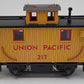 MTH 30-7729 O Scale Union Pacific Bobber Caboose LN/Box