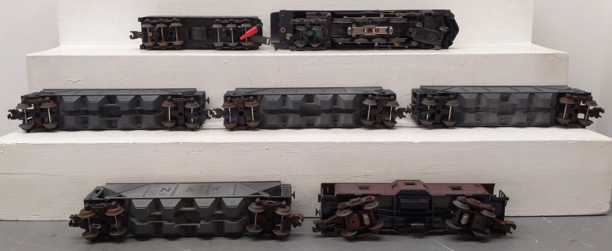 Lionel 6-11909 O Gauge Norfolk & Western Warhorse Steam Freight Set with TMCC EX/Box