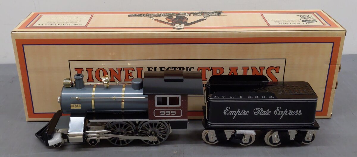 MTH 11-1029-1 Standard Gauge New York Central Steam Locomotive #999 w/PS3 LN/Box