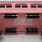 MTH 11-40056 Standard Gauge Lionel Lines Pink Diner Car w/ Brass Trim EX/Box
