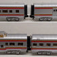 MTH 30-6705 O Santa Fe 60' Streamlined Passenger Car Set (Set of 4) EX/Box