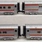 MTH 30-6705 O Santa Fe 60' Streamlined Passenger Car Set (Set of 4) EX/Box