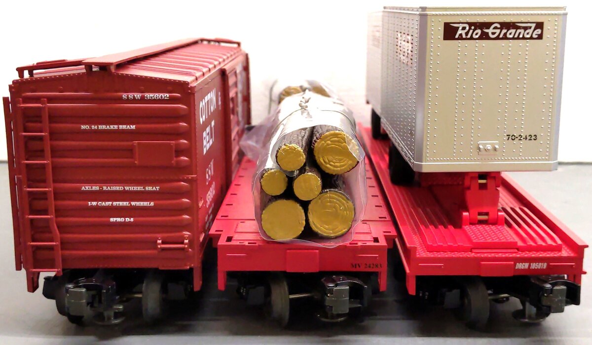 MTH 20-90037 O Union Pacific Merger Series Freight Car Set (Set of 3) LN/Box