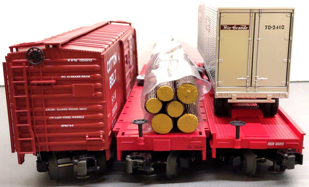 MTH 20-90037 O Union Pacific Merger Series Freight Car Set (Set of 3) LN/Box