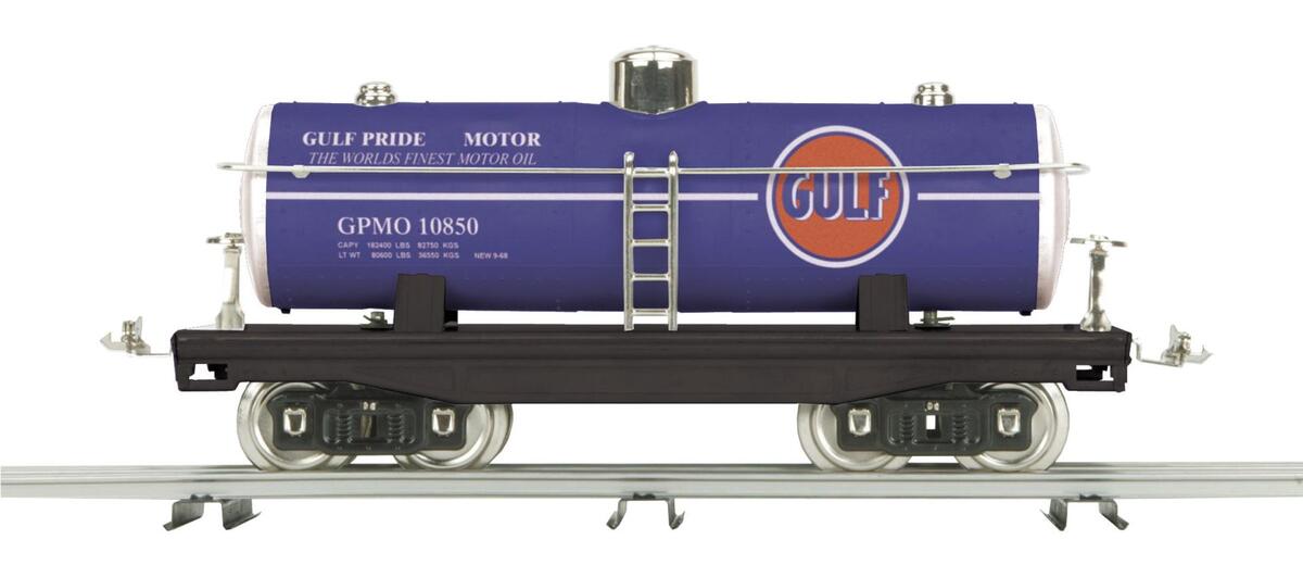 MTH 11-30117 Standard Gauge Lionel 215 Gulf Oil Car #10850 MT/Box