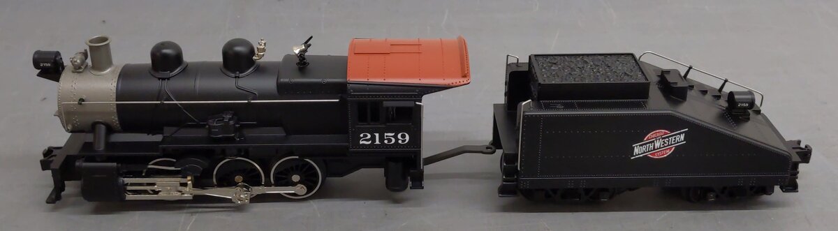 MTH 30-1204-1 CNW 0-6-0 B-6 Switcher Steam Locomotive & Tender #2159 w/PS2 NIB
