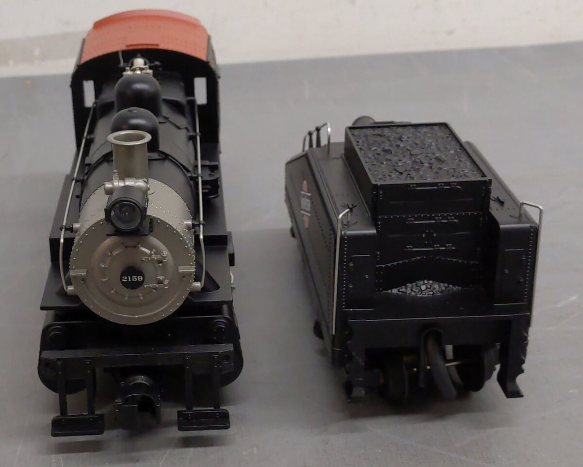 MTH 30-1204-1 CNW 0-6-0 B-6 Switcher Steam Locomotive & Tender #2159 w/PS2 NIB