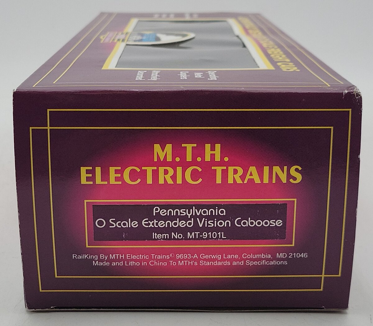 MTH 20-9101 O Pennsylvania Extended Vision Caboose #477531 LN/Box
