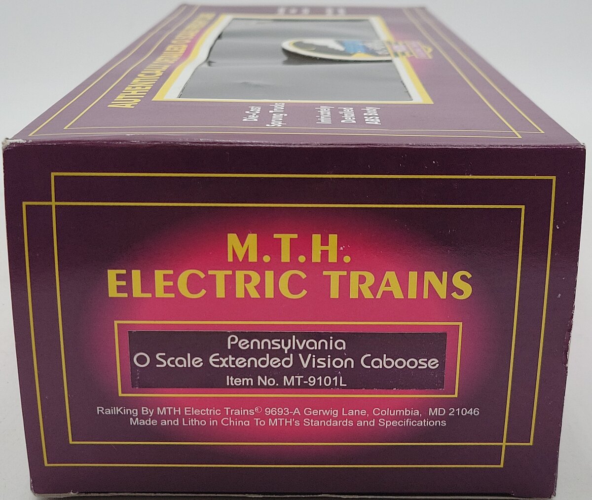 MTH 20-9101 O Pennsylvania Extended Vision Caboose #477531 LN/Box