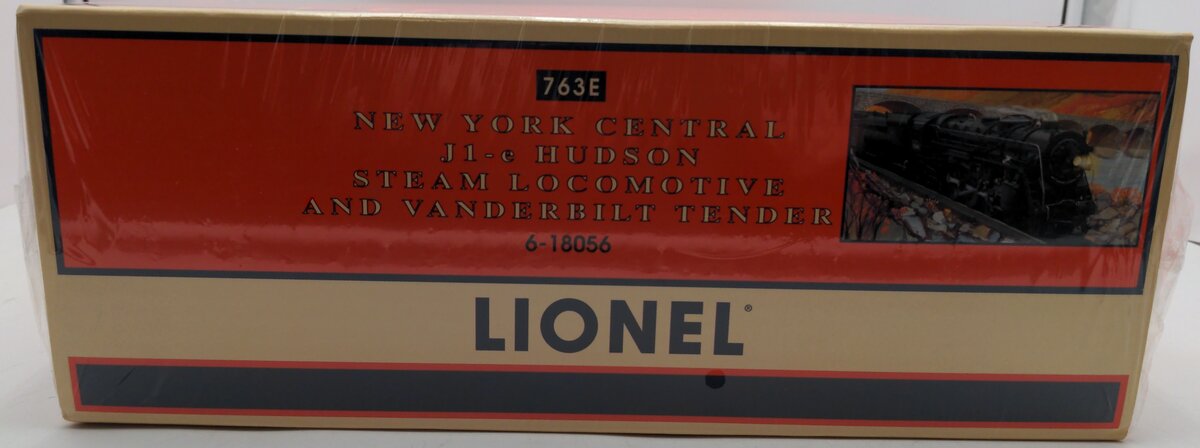 Lionel 6-18056 O NYC 763E J1e 4-6-4 Hudson Steam Locomotive & Oil Tender #5344 EX/Box