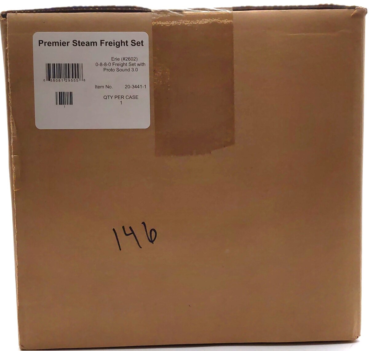 MTH 20-3441-1 Erie Premier 0-8-8-0 Gauge Steam Freight Train Set w/PS 3.0 MT/Box