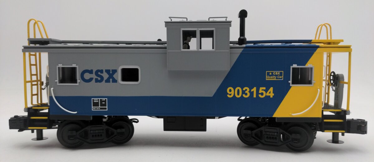 MTH 20-91118 Gauge CSX Extended Vision Caboose #903154 EX/Box