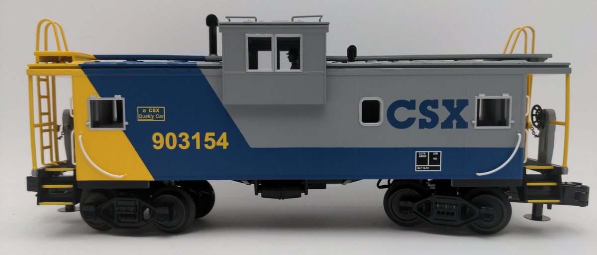 MTH 20-91118 Gauge CSX Extended Vision Caboose #903154 EX/Box