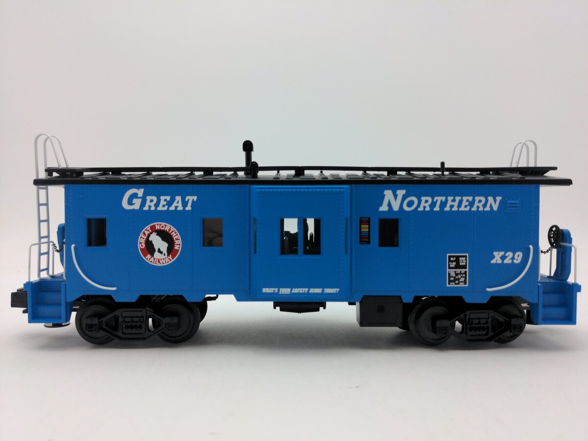 MTH 20-91073 O Great Northern Bay Window Caboose #X29 LN/Box