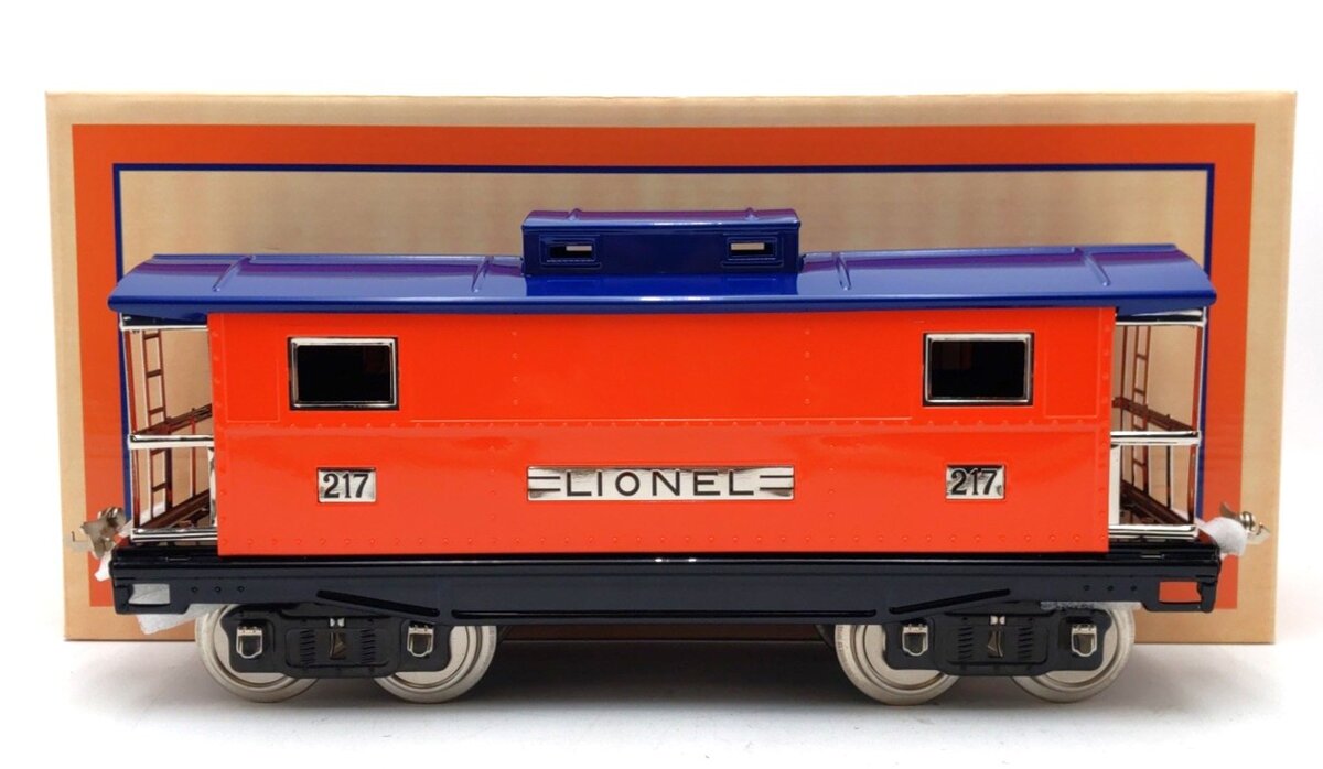 MTH 11-30064 Lionel Std Gauge Illuminated Caboose #217 NIB