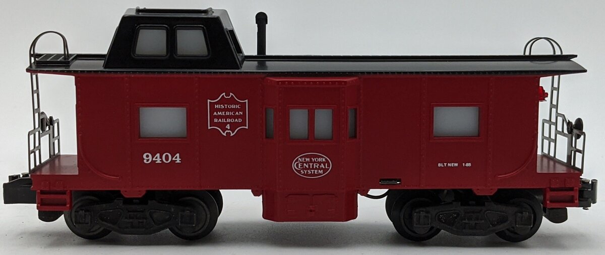 American Flyer 4-9404 S Scale New York Central Bay Window Caboose NIB