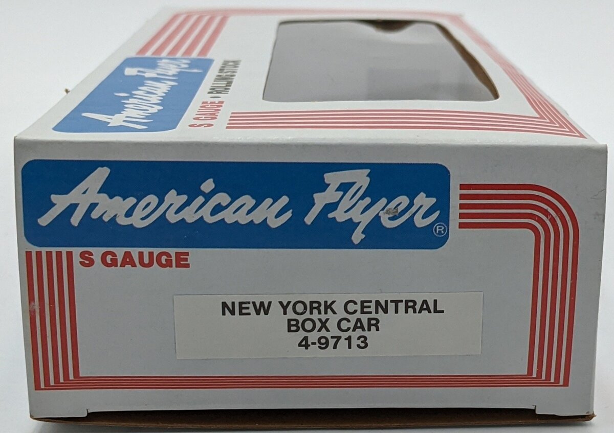 American Flyer 4-9713 S Scale New York Central Boxcar NIB