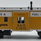 MTH 20-91419 O Chessie Bay Window Caboose #3010 NIB