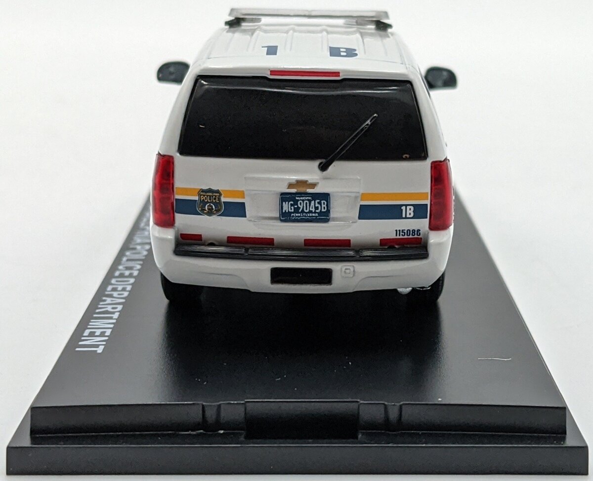MTH 30-50078 1:43 Chevy Tahoe Philadelphia Police SUV NIB
