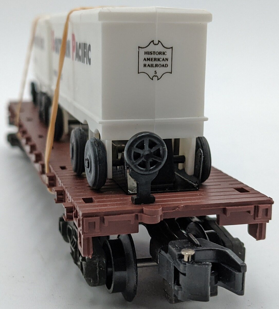 American Flyer 6-48501 S Gauge Southern Pacific Flatcar w/ Trailers NIB