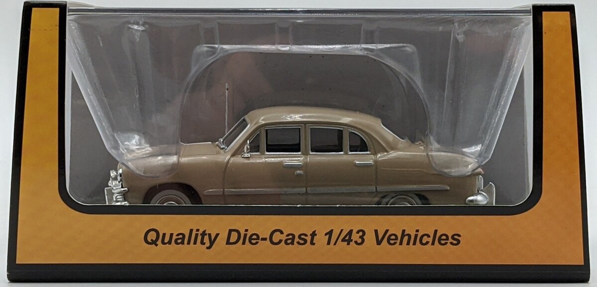 MTH 30-50085 1:43 1950 Sunland Beige Ford 4-Door Sedan NIB