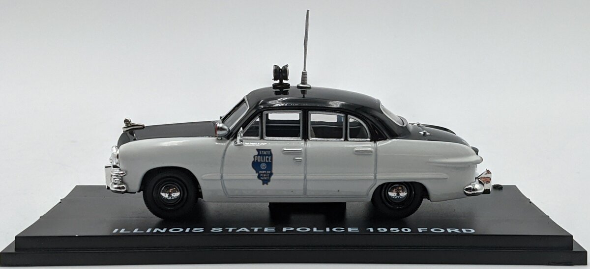 MTH 30-50086 1:43 Illinois State Police - 1950 Ford 4-Door Sedan NIB