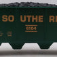 Lionel 6-6104 O Famous American Railroad Southern Hopper #6104 with Coal Load EX/Box