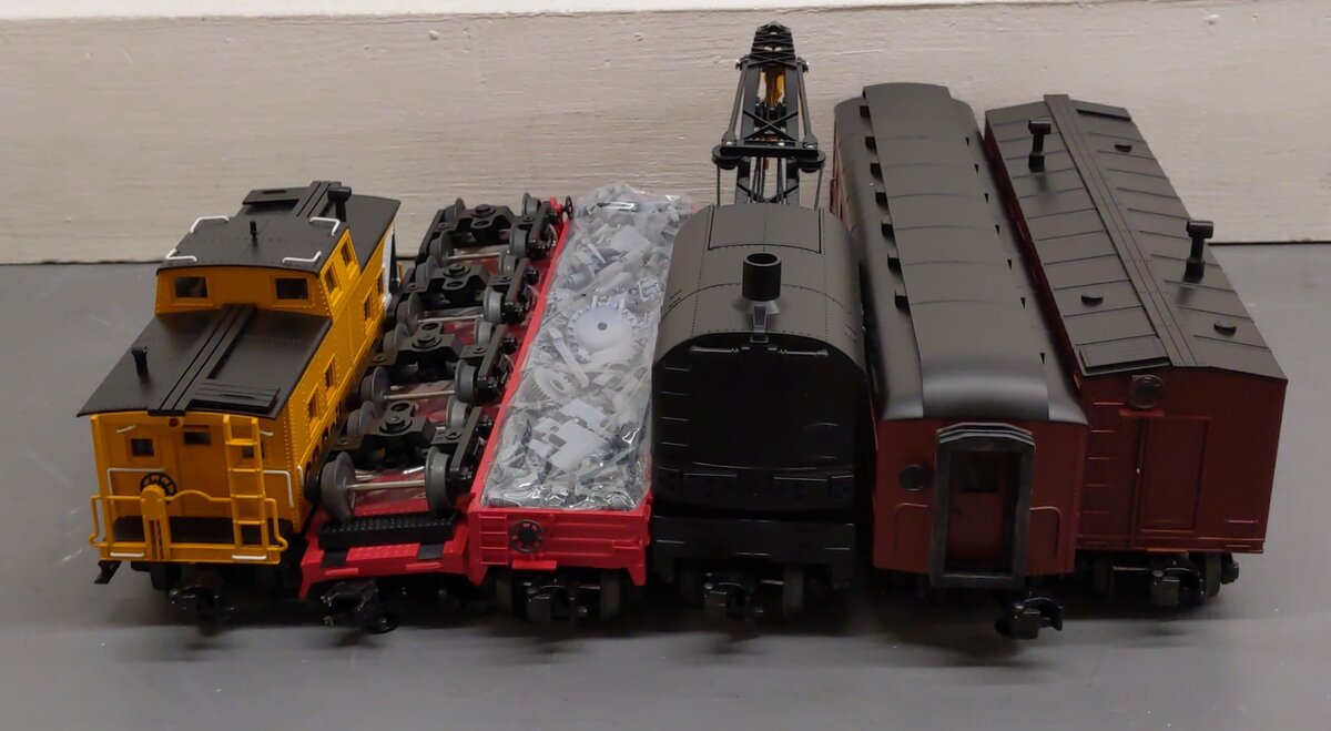 MTH 30-7009 O Scale CP Rail 6-Car Set VG/Box
