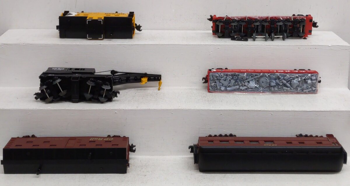 MTH 30-7009 O Scale CP Rail 6-Car Set VG/Box