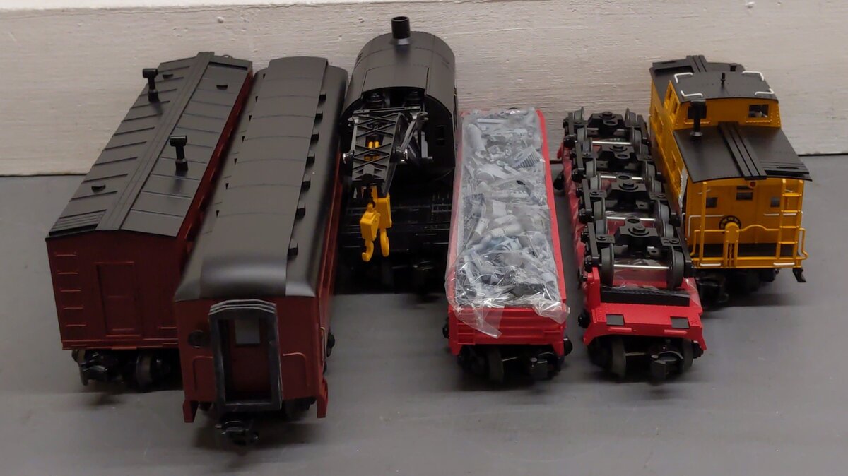 MTH 30-7009 O Scale CP Rail 6-Car Set VG/Box