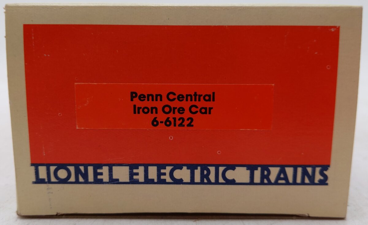Lionel 6-6122 O Gauge Penn Central Iron Ore Car EX/Box