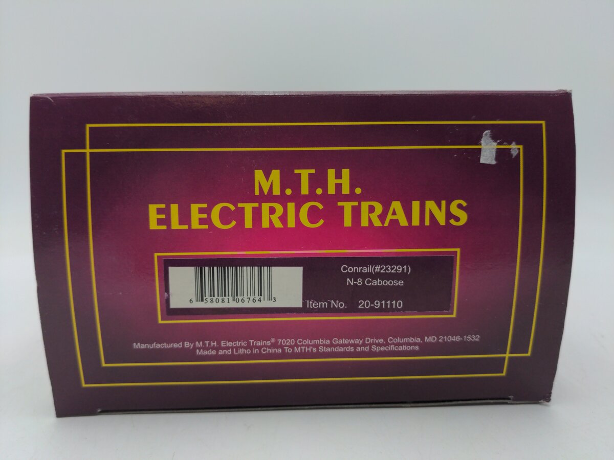 MTH 20-91110 Conrail N-8 Caboose #23291 LN/Box
