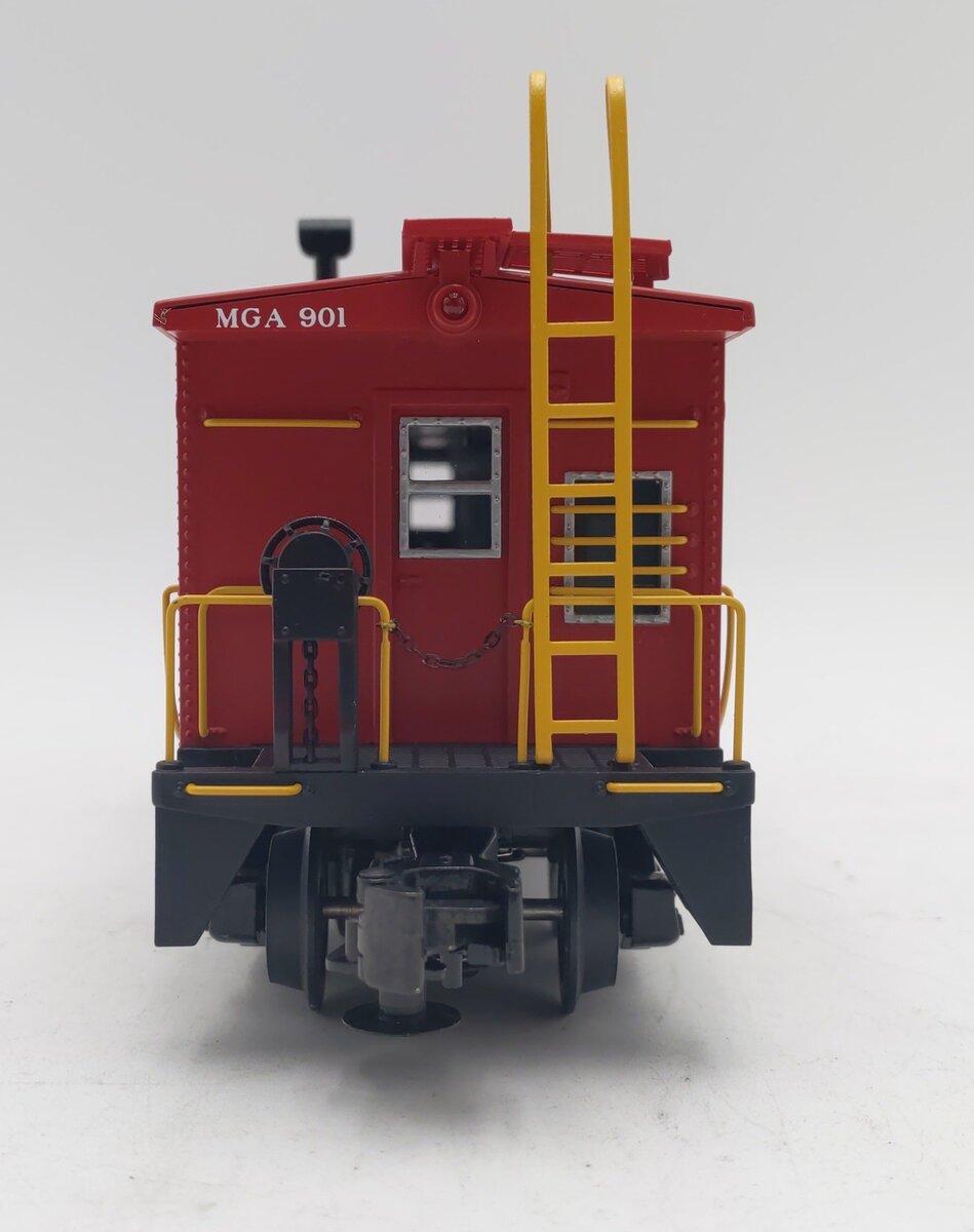 MTH 20-91133 O-Gauge Monongahela (MGA) Bay Window Caboose #901 LN/Box