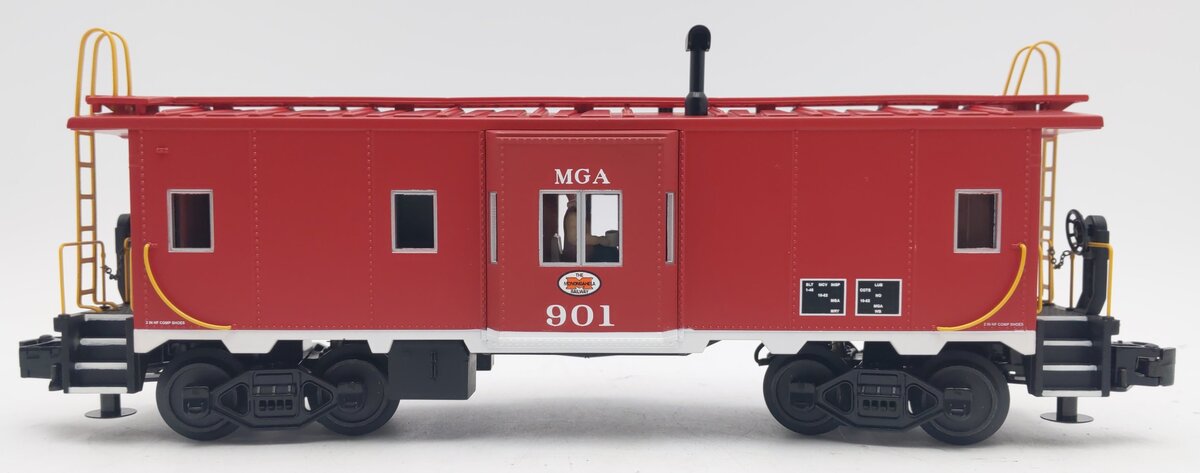 MTH 20-91133 O-Gauge Monongahela (MGA) Bay Window Caboose #901 LN/Box