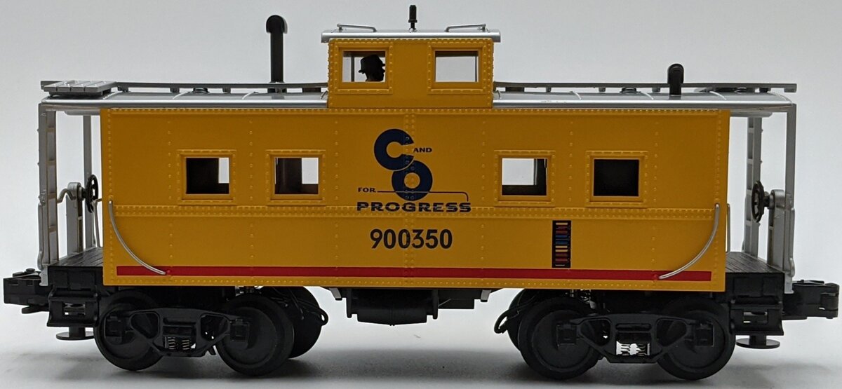 MTH 20-91057 O Gauge Chesapeake & Ohio Illuminated Caboose #900350 LN/Box