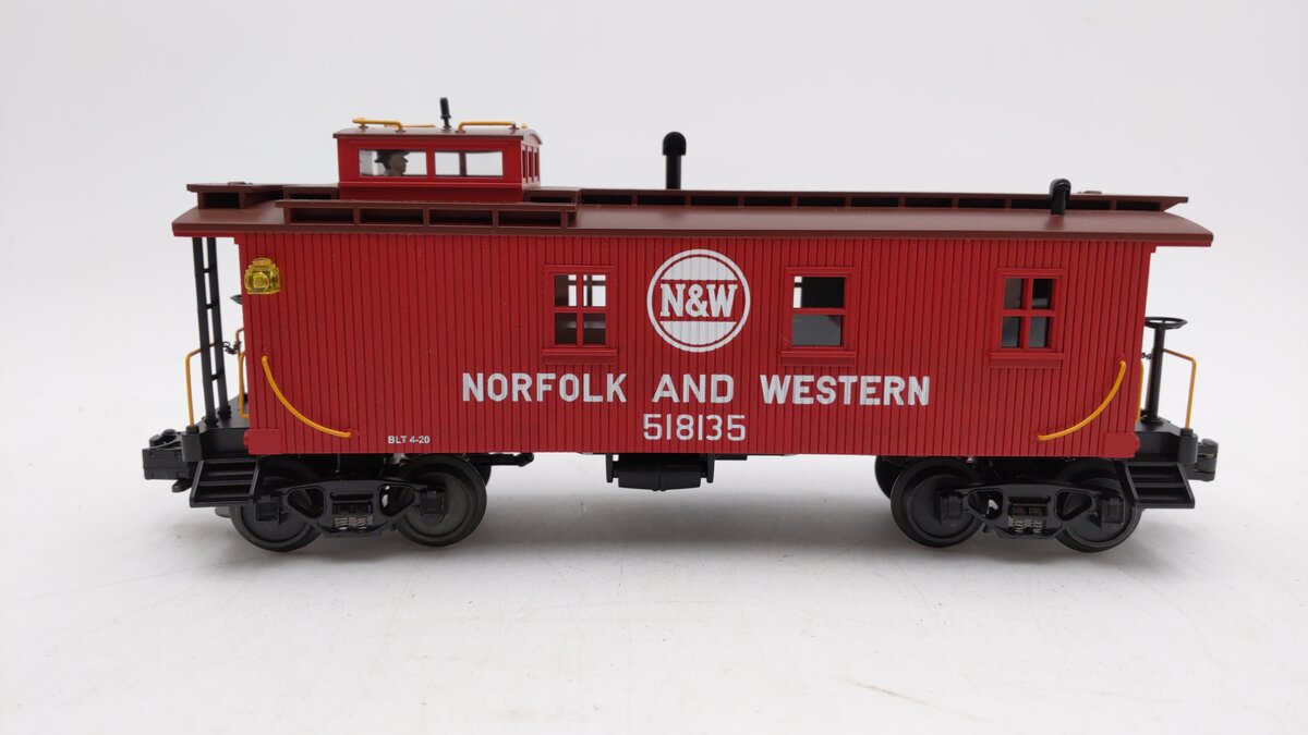 MTH 20-91069 O Scale N&W Woodsided Caboose #518000 EX/Box