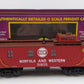 MTH 20-91069 O Scale N&W Woodsided Caboose #518000 EX/Box