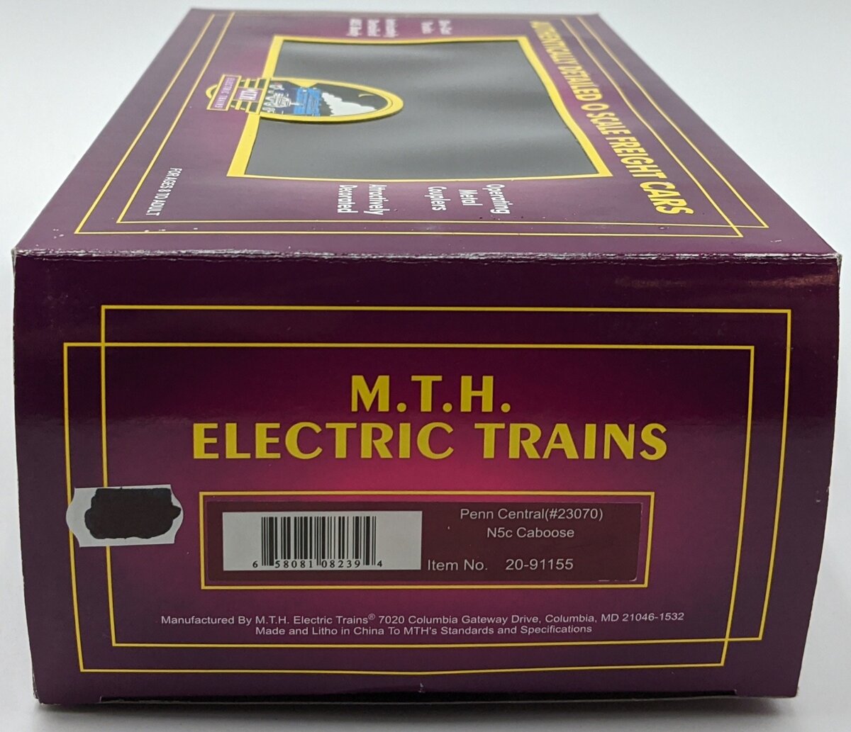 MTH 20-91155 O Gauge Penn Central N5c Caboose #23070 NIB