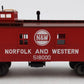 MTH 20-91069 O Scale N&W Woodsided Caboose #518000 LN/Box