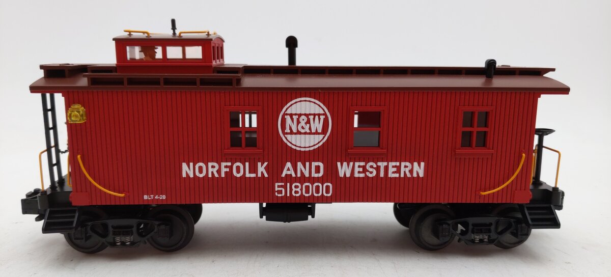 MTH 20-91069 O Scale N&W Woodsided Caboose #518000 LN/Box