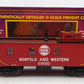 MTH 20-91069 O Scale N&W Woodsided Caboose #518000 LN/Box