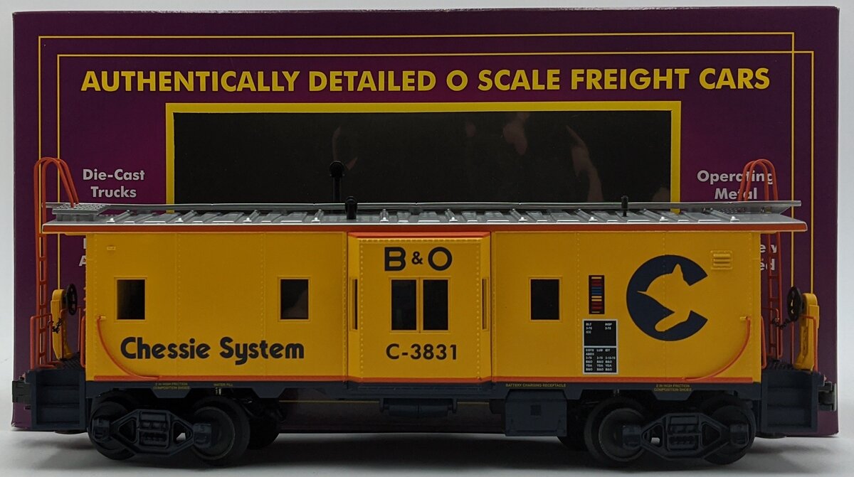 MTH 20-91101 O Chessie Bay Window Caboose NIB
