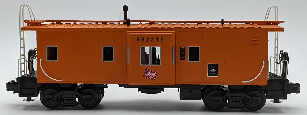 MTH 20-91134 O Milwaukee Road Bay Window Caboose NIB