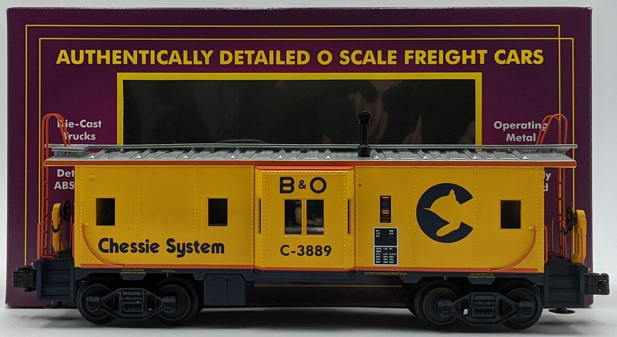 MTH 20-91101 O Chessie Bay Window Caboose NIB