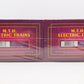 MTH 20-91086 O Gauge Rock Island Extended Vision Caboose (2-Pack) MT/Box