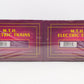 MTH 20-91086 O Gauge Rock Island Extended Vision Caboose (2-Pack) MT/Box